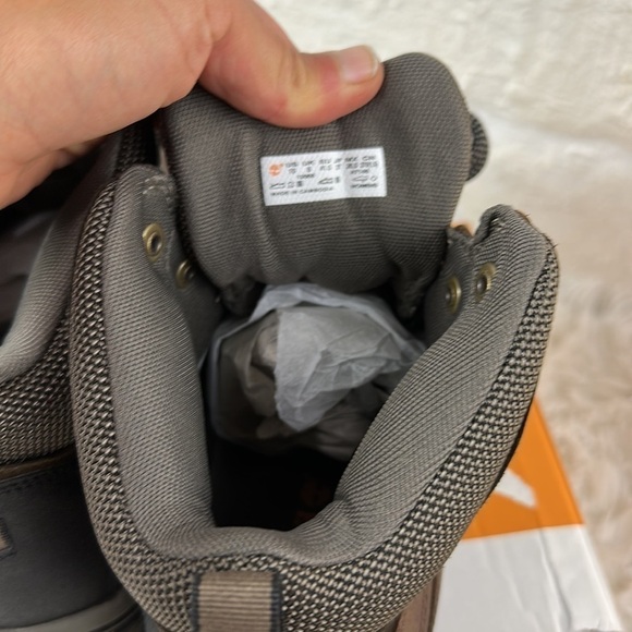 NIB Timberland White Ledge Mid Ankle Boot Dark Brown - Picture 8 of 12